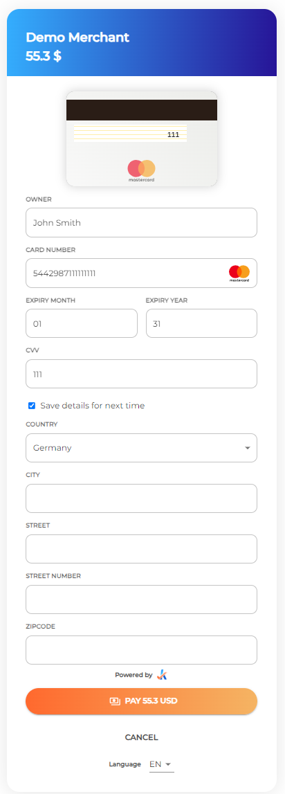 Select Card